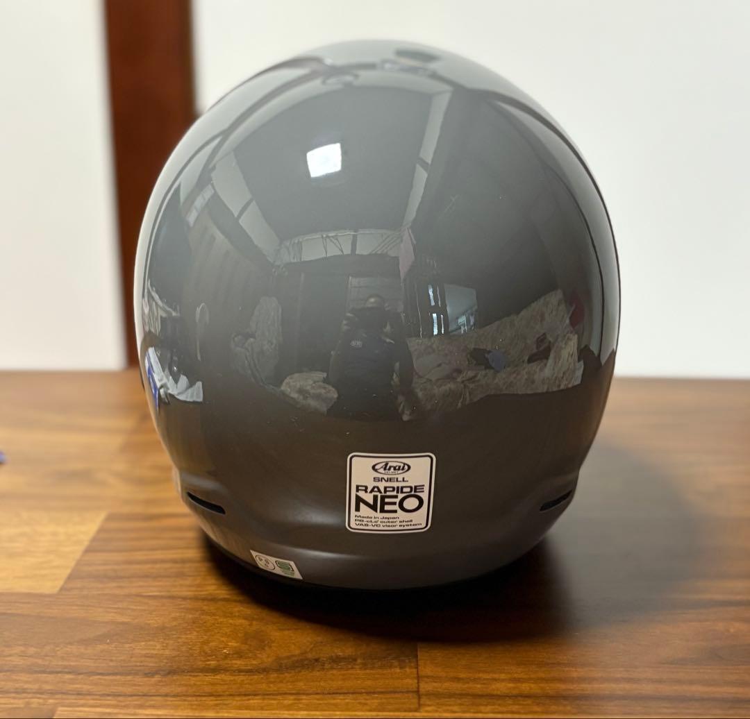 Arai RAPIDE NEOフルフェイスヘルメット グレー Ｍ