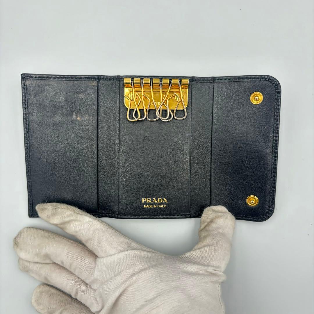 PRADA プラダ キーケース サフィアーノ