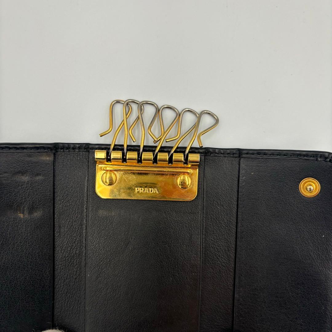 PRADA プラダ キーケース サフィアーノ