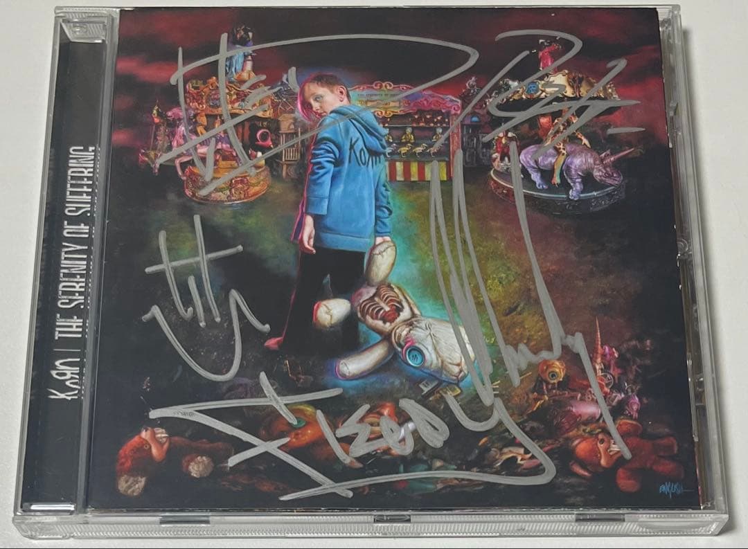 KORN The Serenity of Suffering サイン入りCD