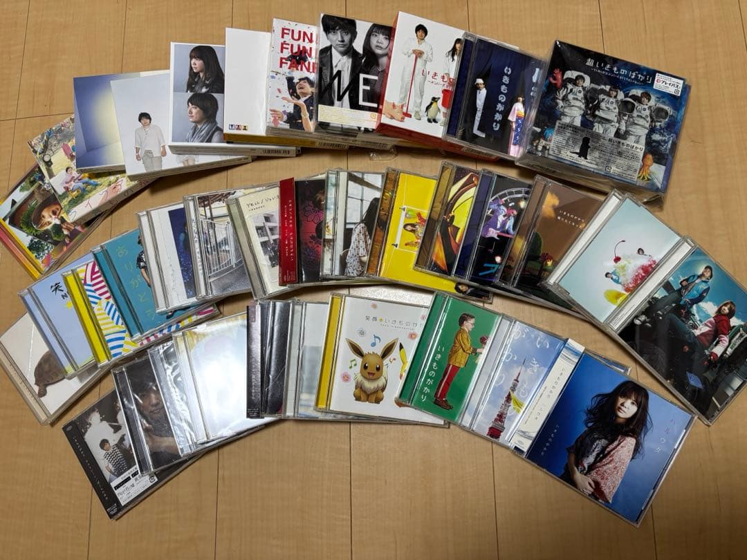 いきものがかりCDまとめ売り（シングル27枚、アルバム11枚）