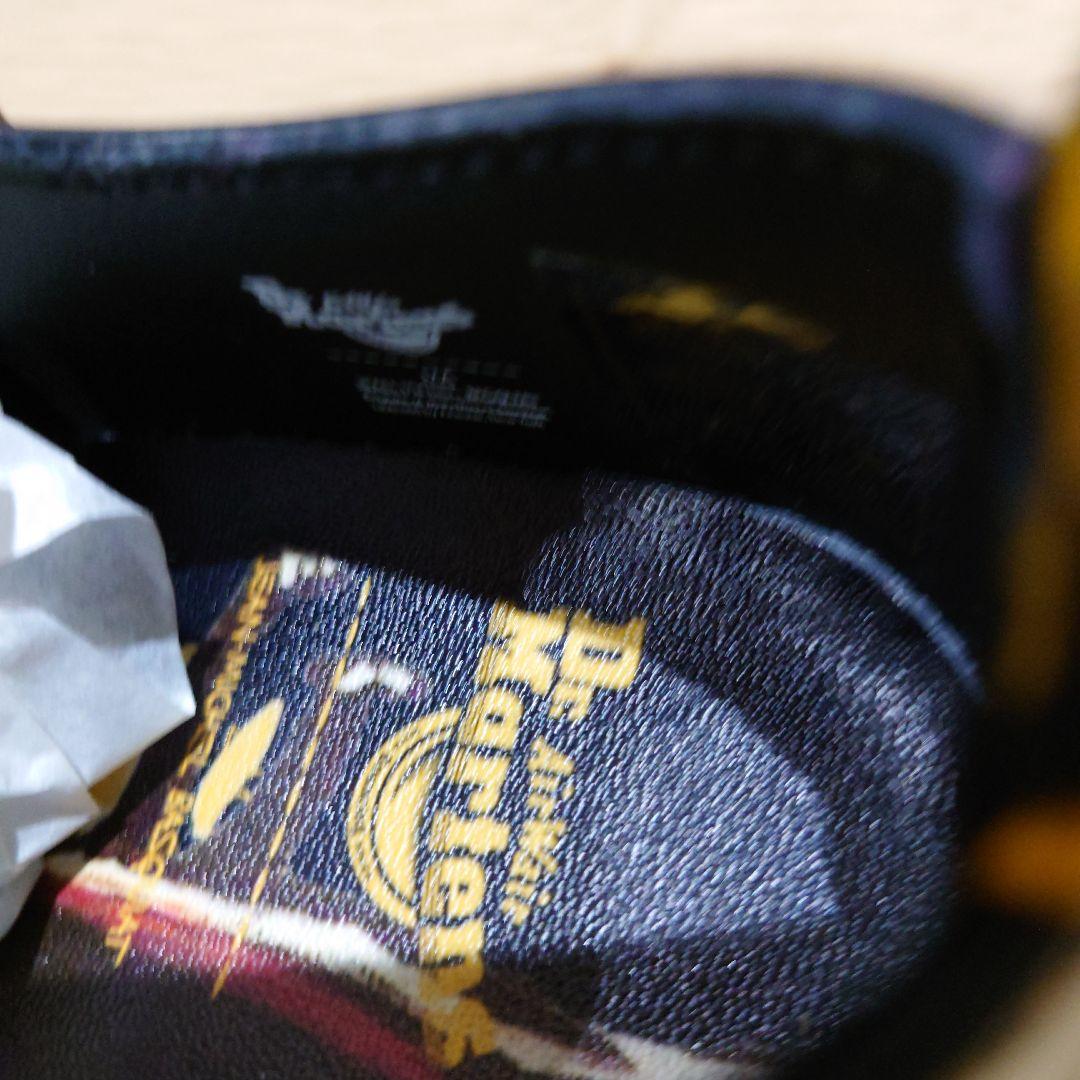 ドクターマーチン3ホールバスキア恐竜UK5タグ付き箱あり