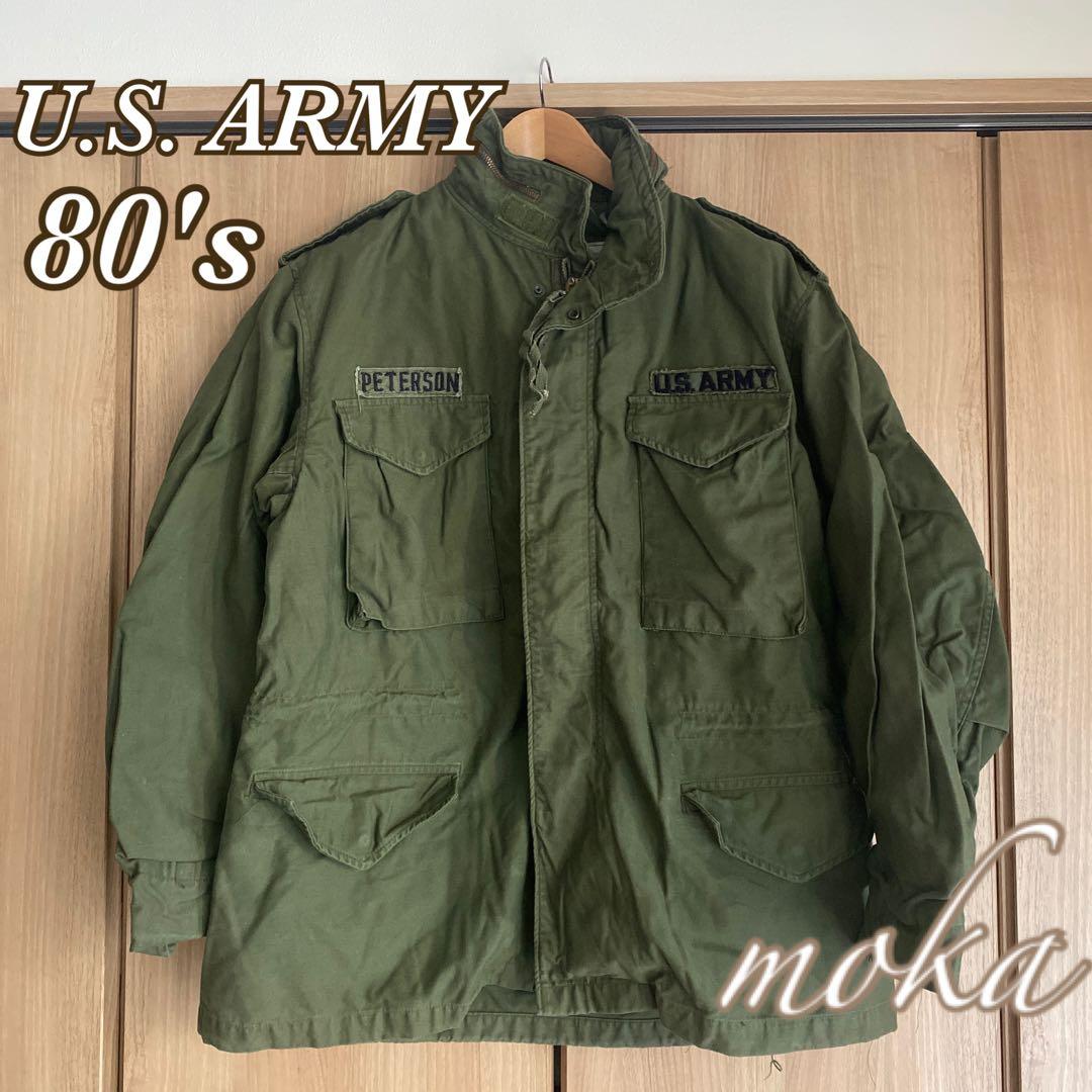80's 米軍 実物 U.S. ARMY M-65フィールドジャケット