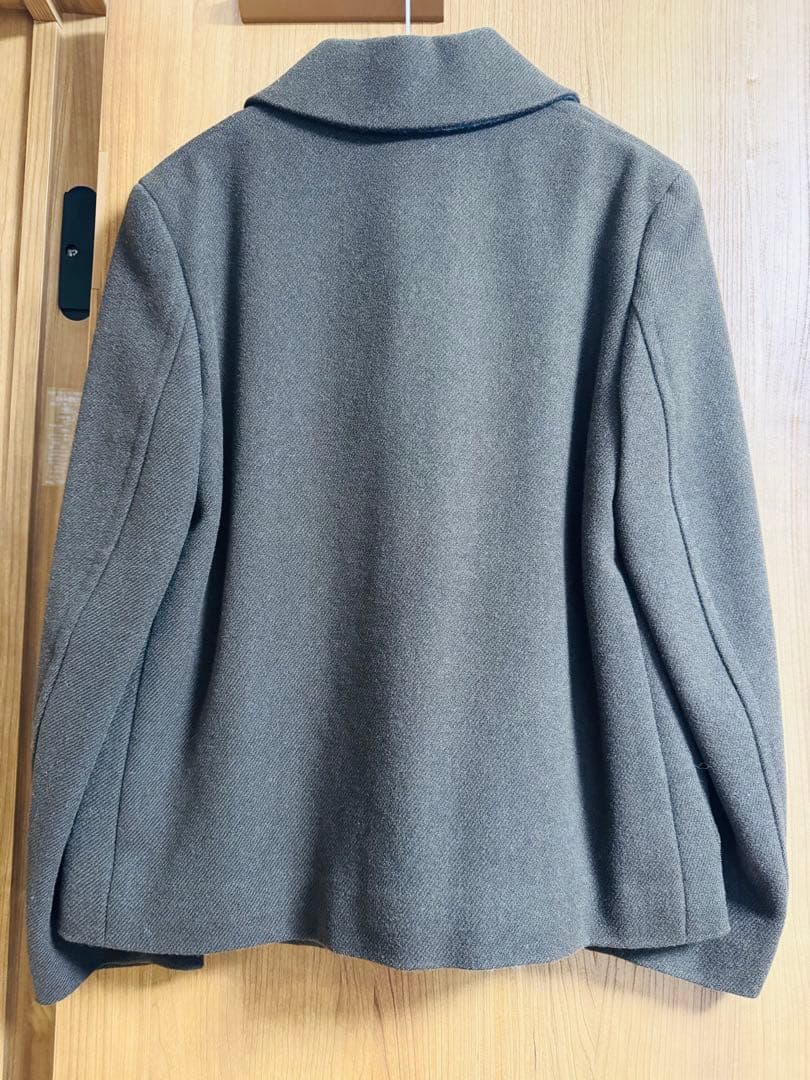 【マーガレットハウエル】 ステンカラーウールショートコート