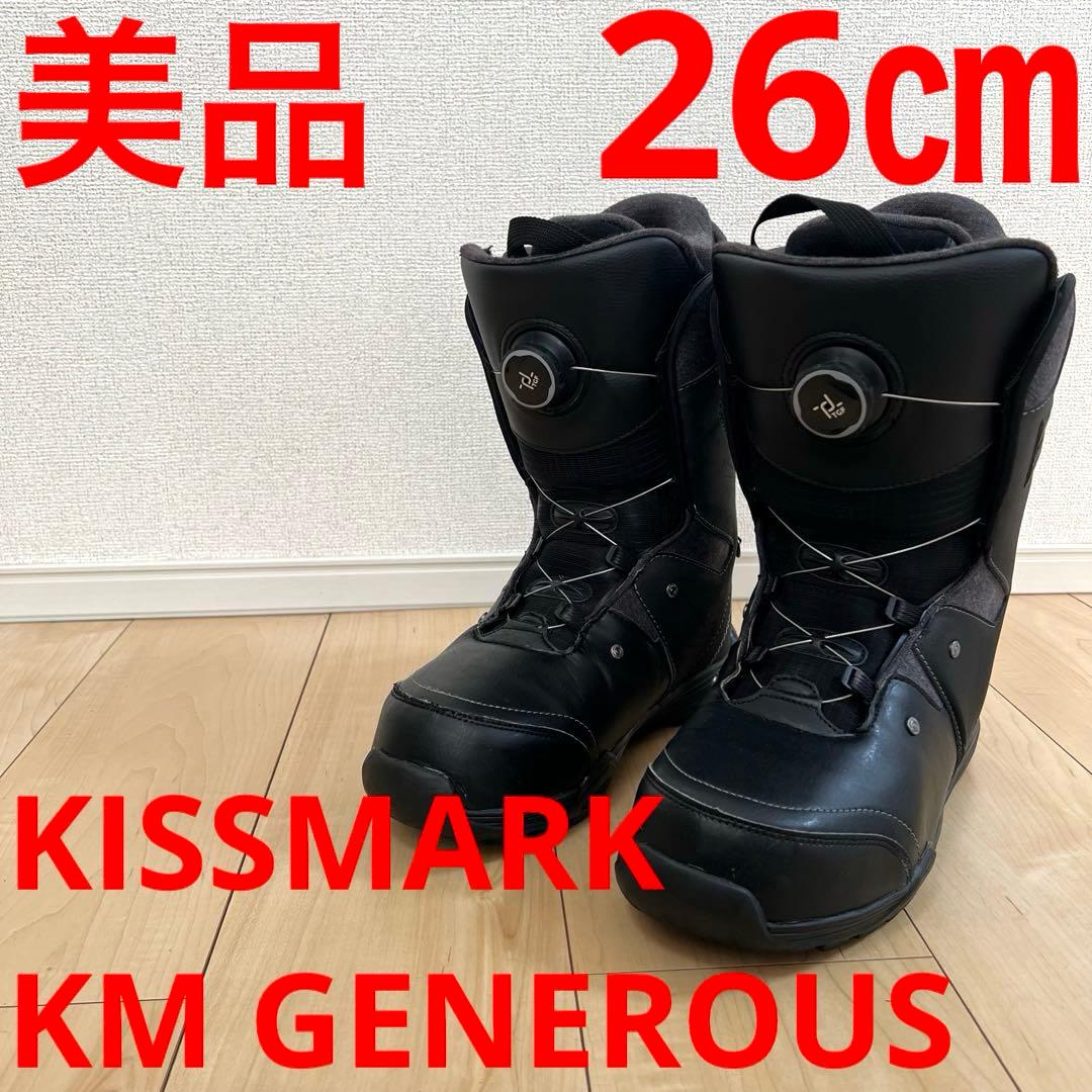 【美品_即日発送】KISSMARK KM GENEROUS 26.0cm