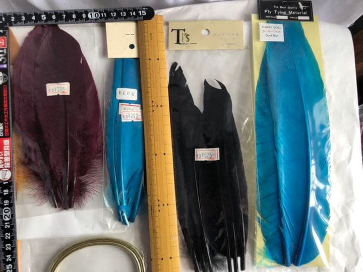 『匿名配送』フライマテリアル、中禅寺湖、本流ウェットフライ、ストリーマー、、