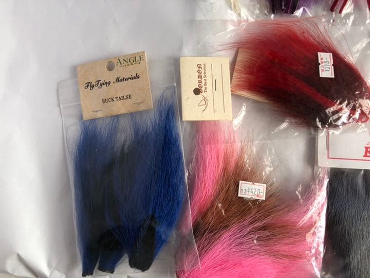 『匿名配送』フライマテリアル、中禅寺湖、本流ウェットフライ、ストリーマー、、