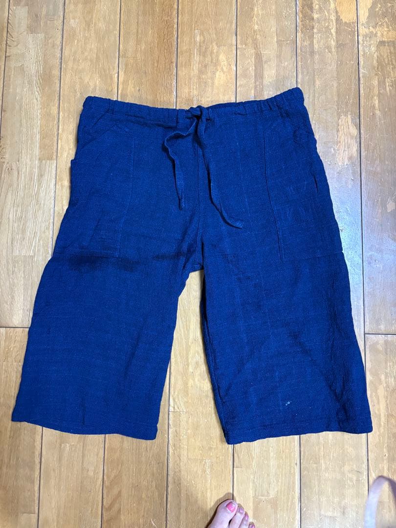 も*る様 うさと　ハーフパンツ　男女兼用フリーサイズ