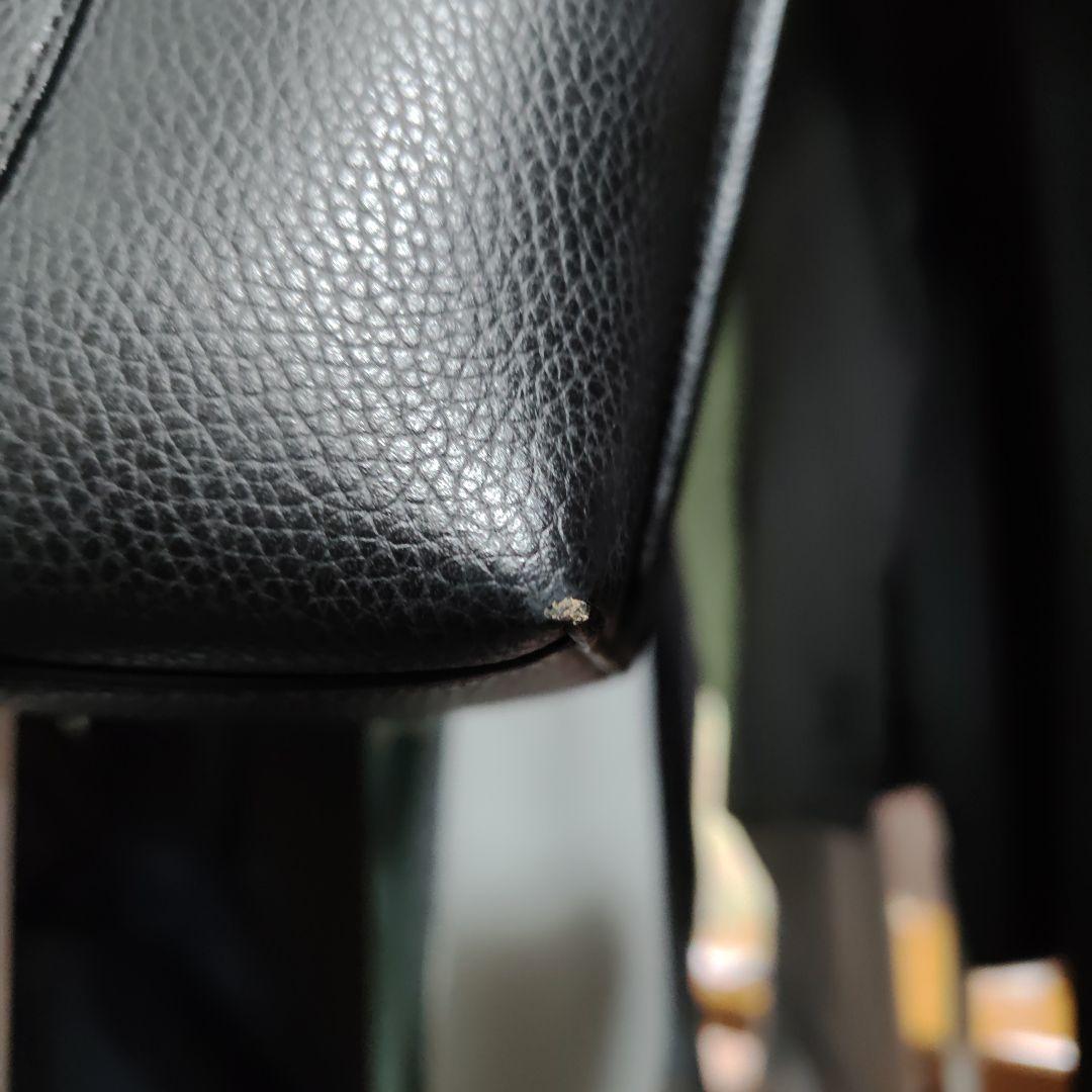 TORY BURCH 黒レザーショルダーバッグ