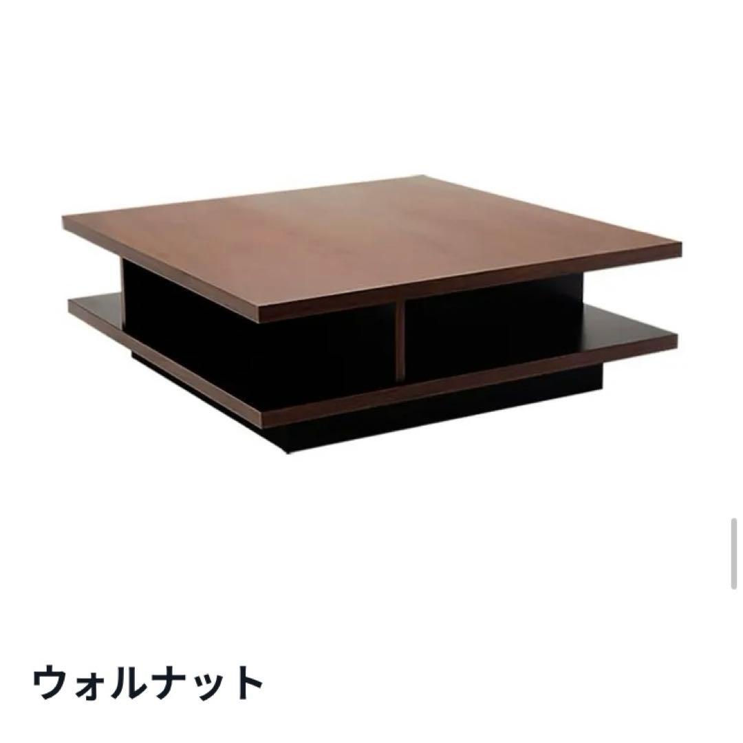 LOWYA【美品】【完売品】ローテーブル 収納付き　日本製