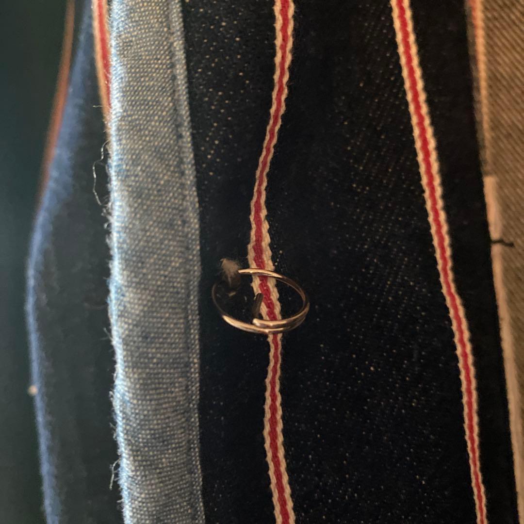 【激レア】CHLORO デニム　ストライプ　ジャケット　カバーオール　サイズ40