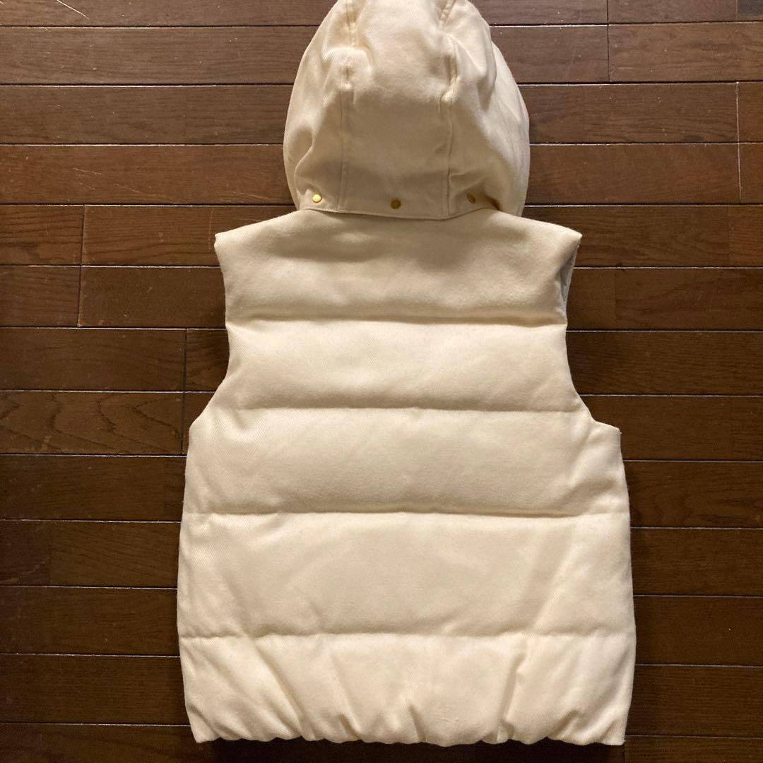 [allureville]フード付きダウンベスト