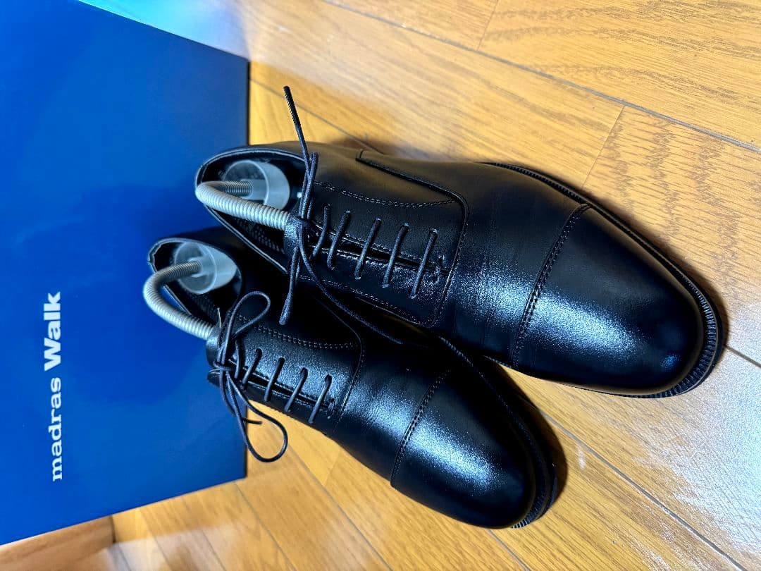 マドラスウォークmadras Walk ゴアテックス　24.5 ストレートチップ