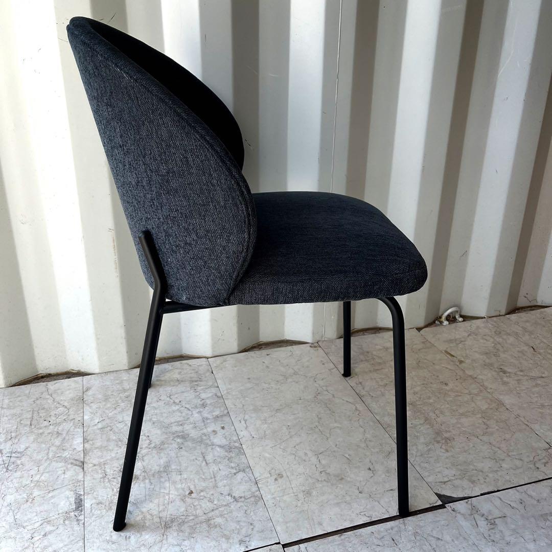 取付無料！ボーコンセプト プリンストン 北欧風ネイビーダイニングチェア✨