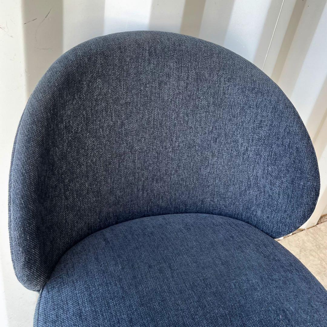 取付無料！ボーコンセプト プリンストン 北欧風ネイビーダイニングチェア✨