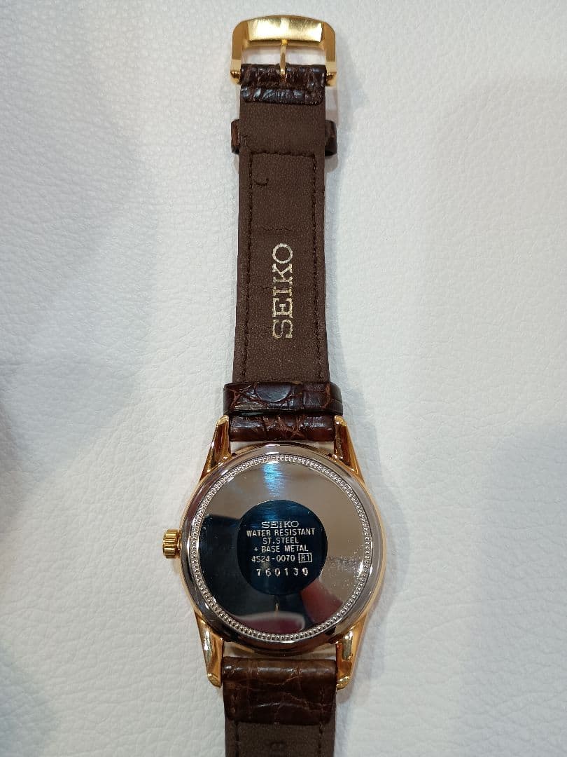 セイコー SEIKO Diashock 4S24-0070 21石 手巻き 稼働