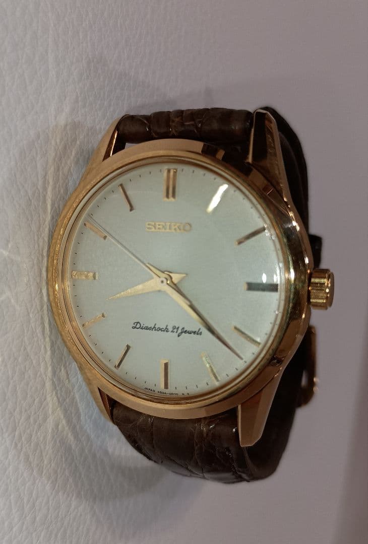 セイコー SEIKO Diashock 4S24-0070 21石 手巻き 稼働