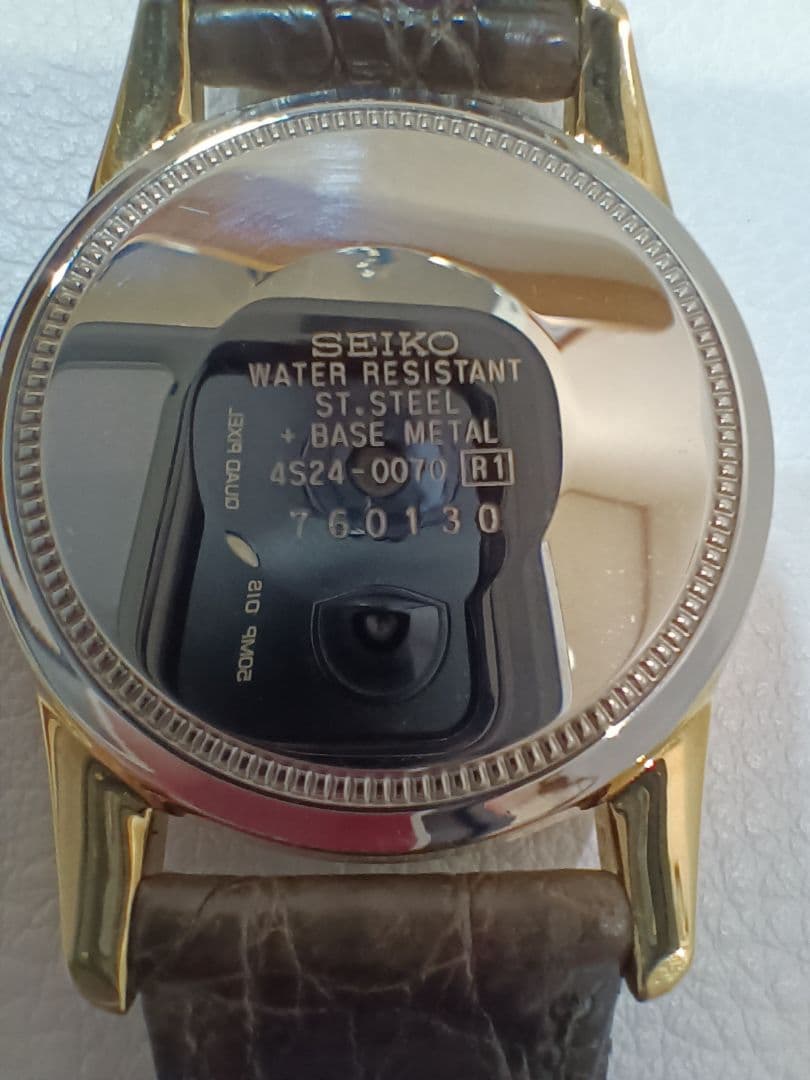 セイコー SEIKO Diashock 4S24-0070 21石 手巻き 稼働