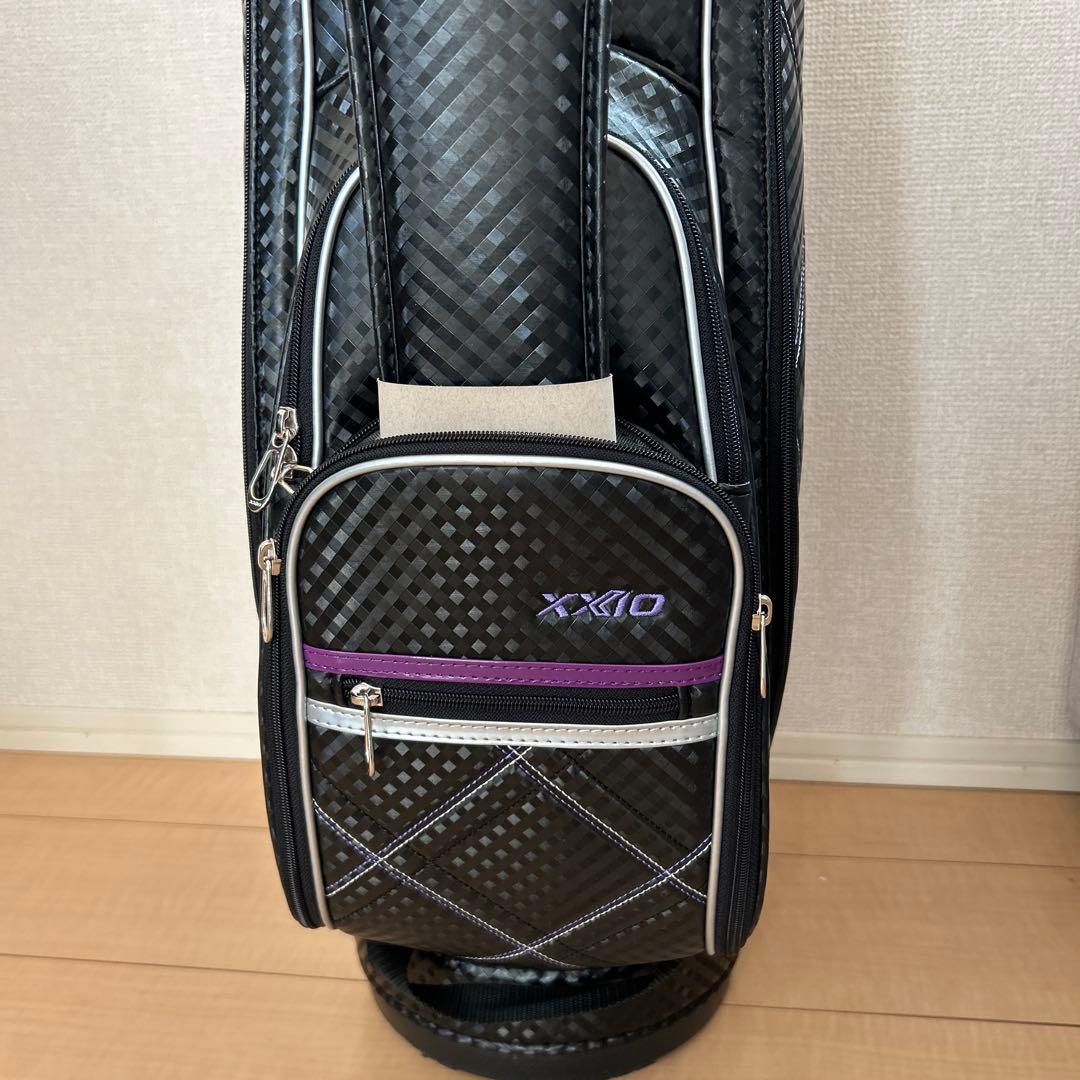 *Sale* XXIO ゴルフバッグ スタンドタイプ ブラック・パープル