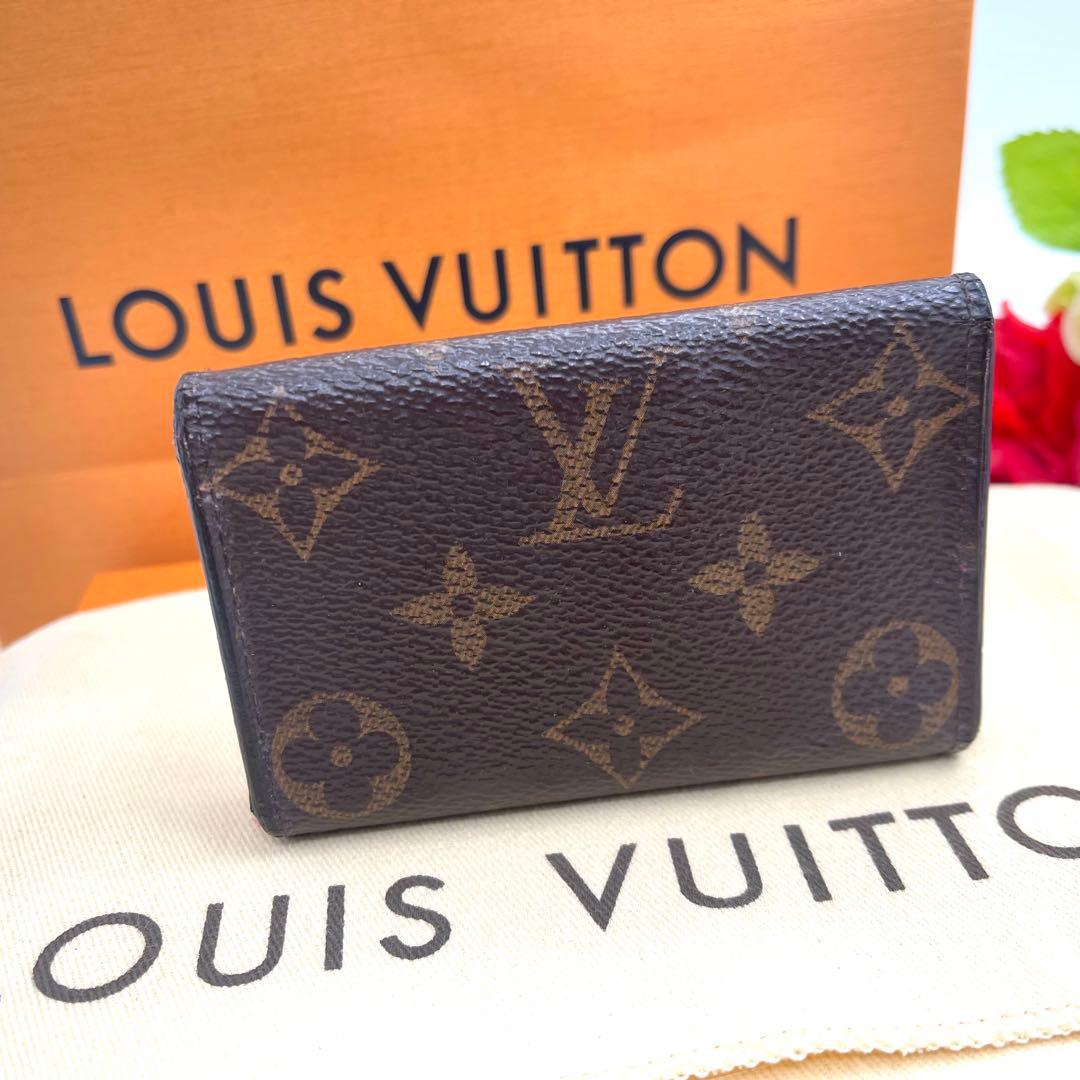 ルイヴィトン 　モノグラム　フューシャ　キーケース　6連 　859