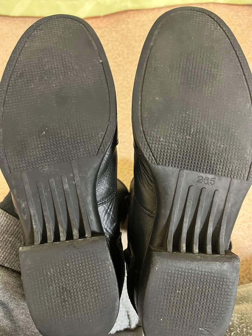 メーカー不明 ライディングブーツ 特攻ブーツ　26.5 本革