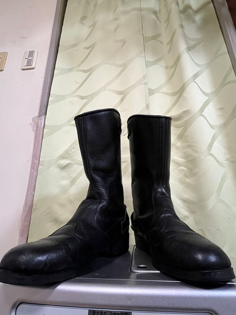 メーカー不明 ライディングブーツ 特攻ブーツ　26.5 本革