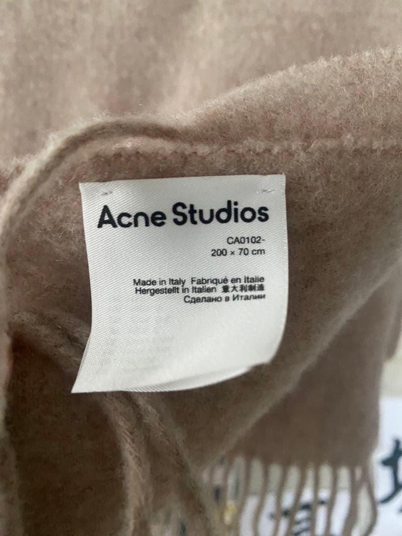 acnestudios マフラー