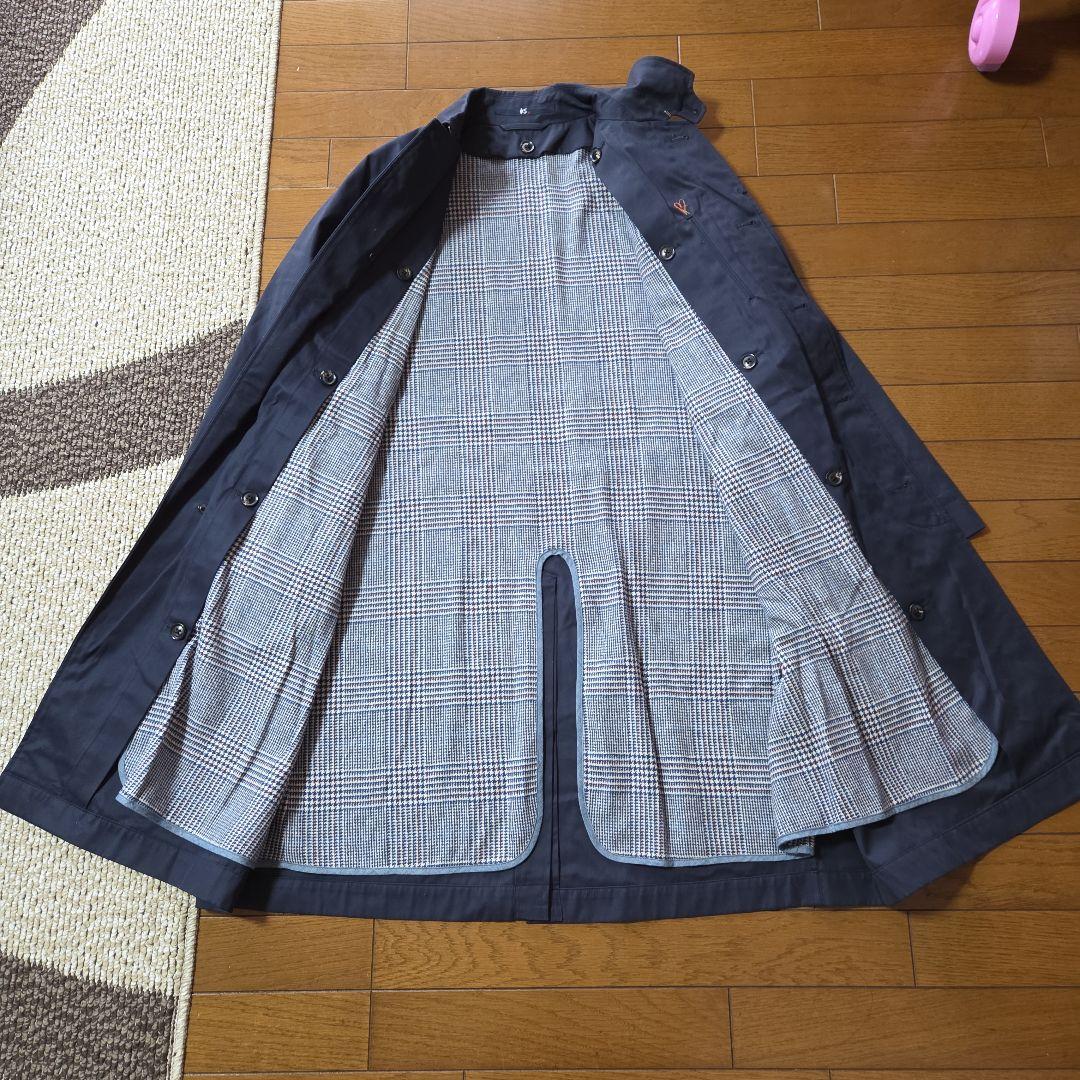 45rpm 　ロングコート スプリングコート　ステンカラーコート