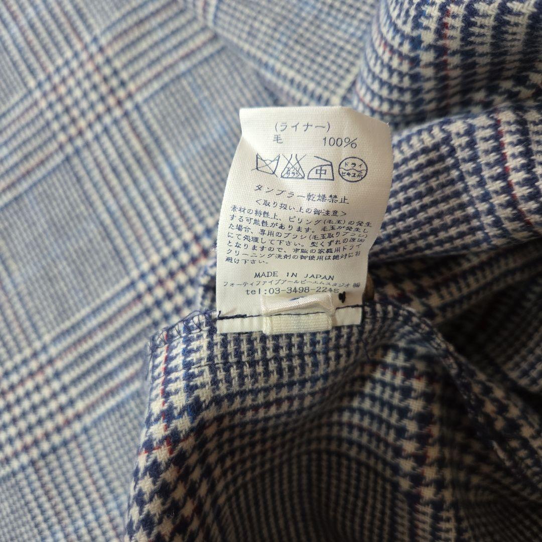 45rpm 　ロングコート スプリングコート　ステンカラーコート