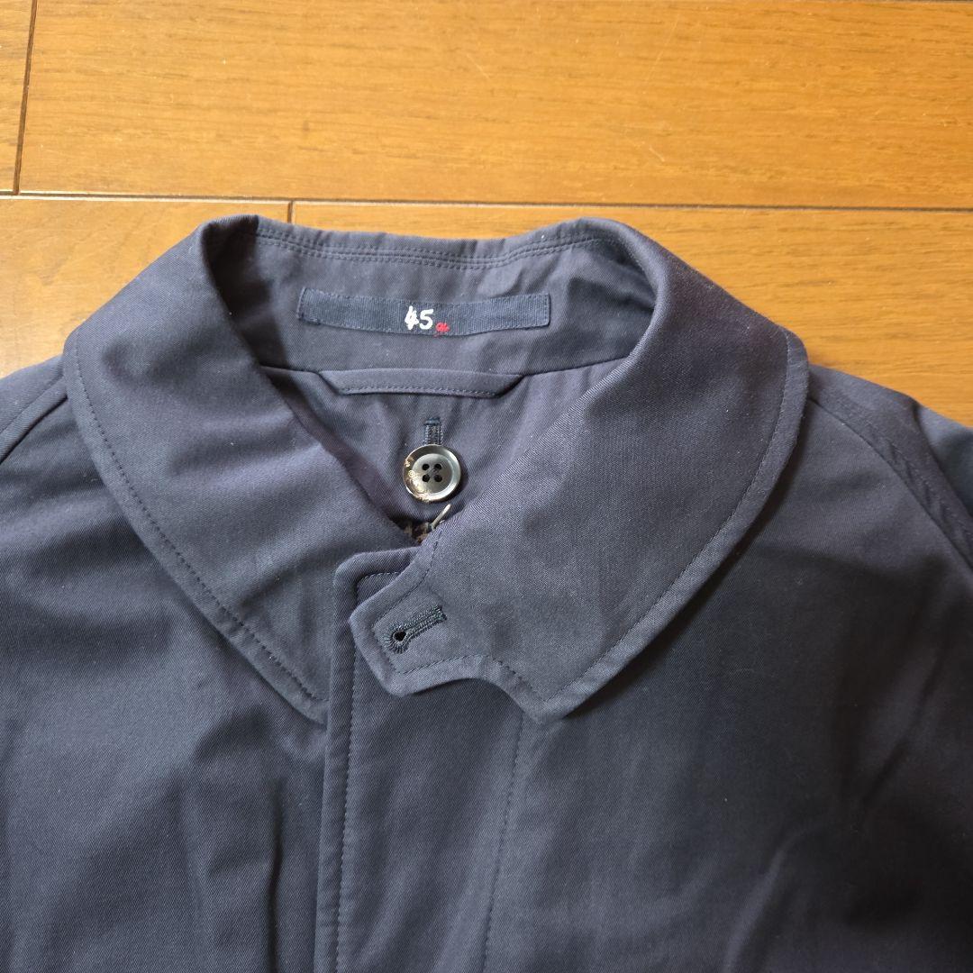 45rpm 　ロングコート スプリングコート　ステンカラーコート