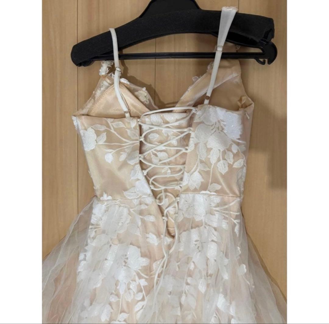 JEAN MACLEAN ホワイトロングドレス