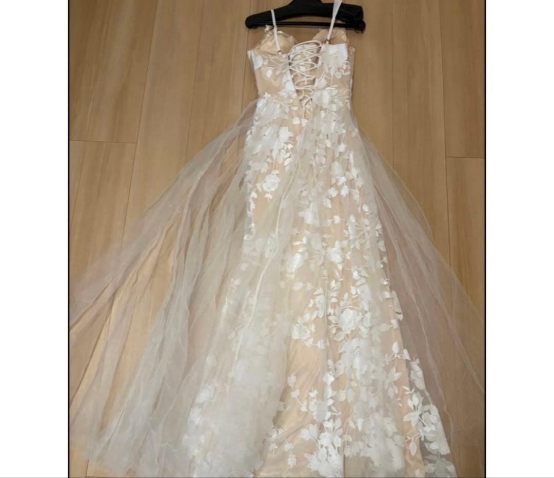 JEAN MACLEAN ホワイトロングドレス