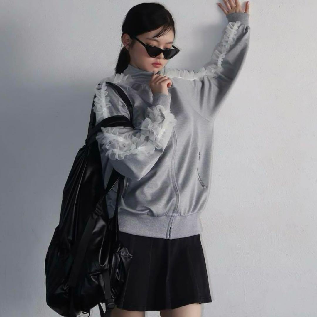 【3/27まで】treatürself tulle frill jersey