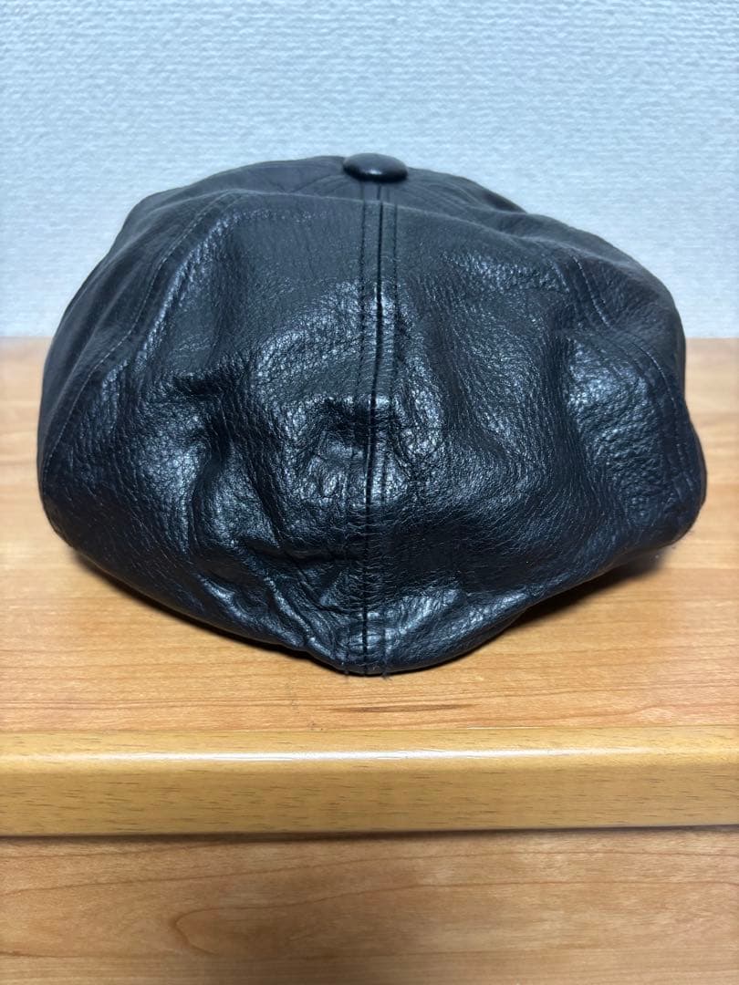 gangsterville レザーキャスケット