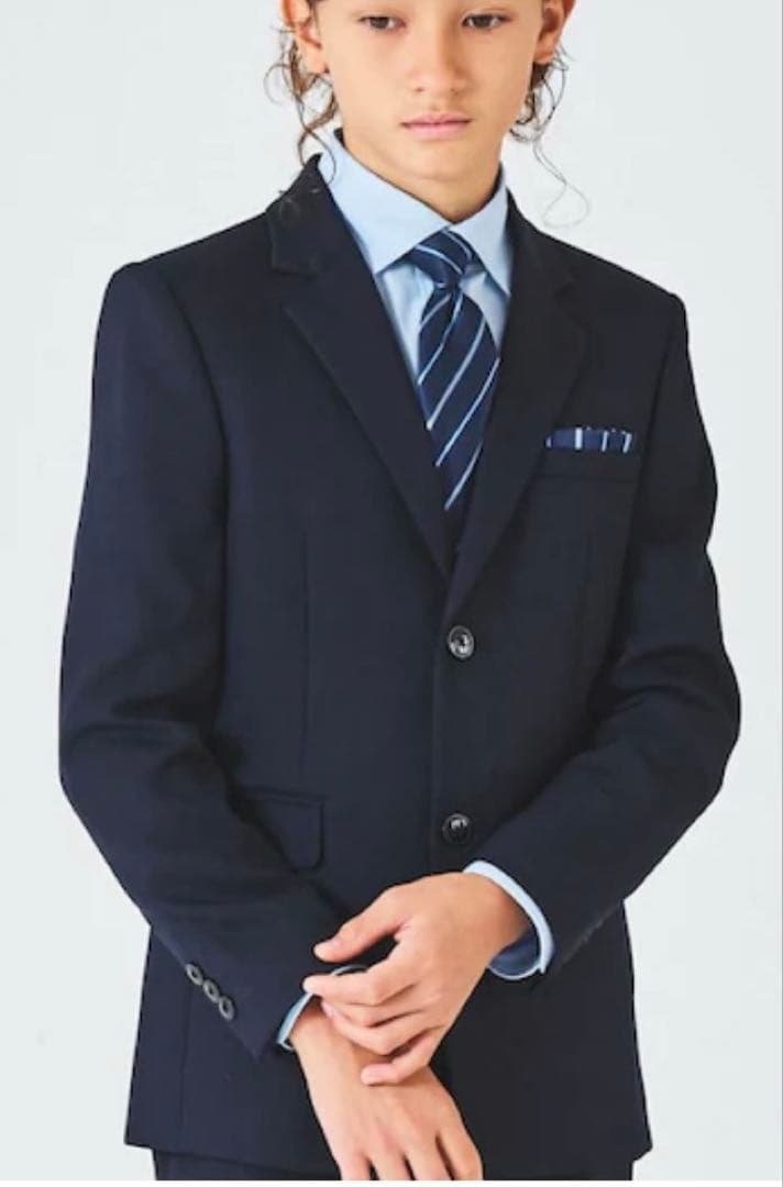 ショパン　クリーニング済　フォーマルスーツ 160 ネイビー