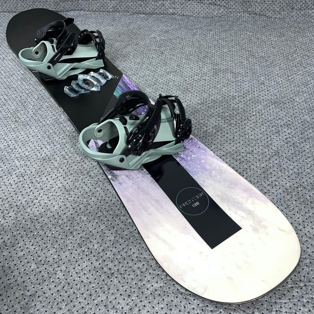 ２回使用 138cm SALOMON FRONTIRE×RHYTHM Sサイズ