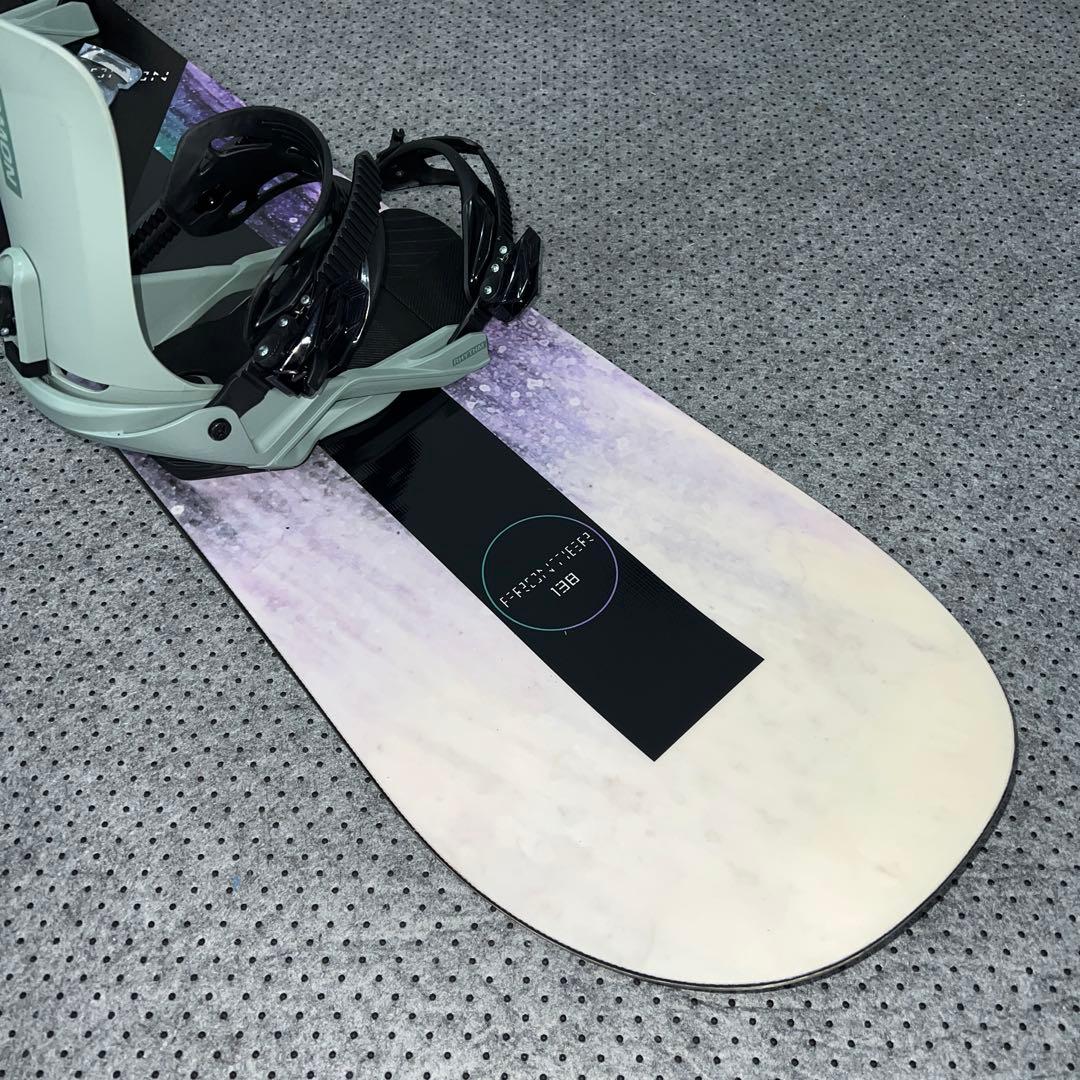 ２回使用 138cm SALOMON FRONTIRE×RHYTHM Sサイズ