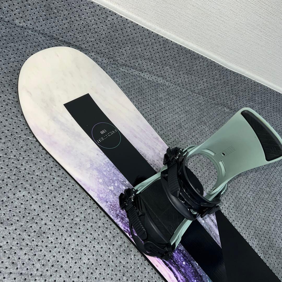 ２回使用 138cm SALOMON FRONTIRE×RHYTHM Sサイズ