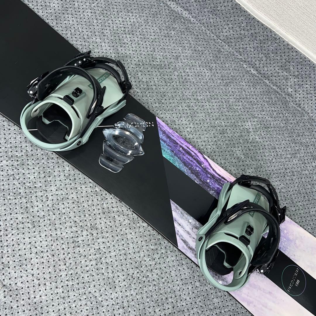 ２回使用 138cm SALOMON FRONTIRE×RHYTHM Sサイズ