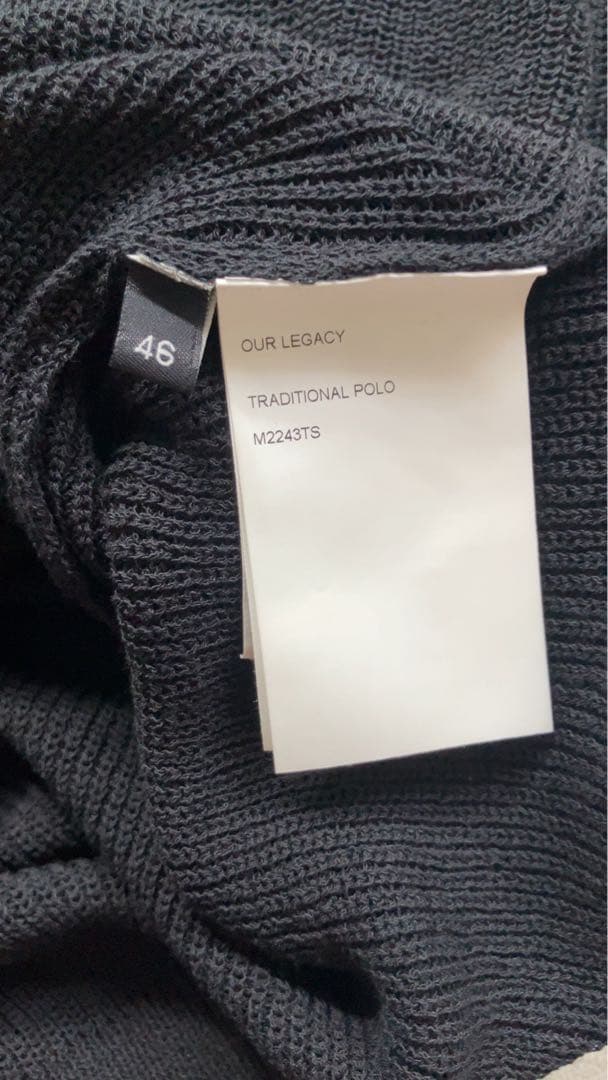 トップス OUR LEGACY traditional polo