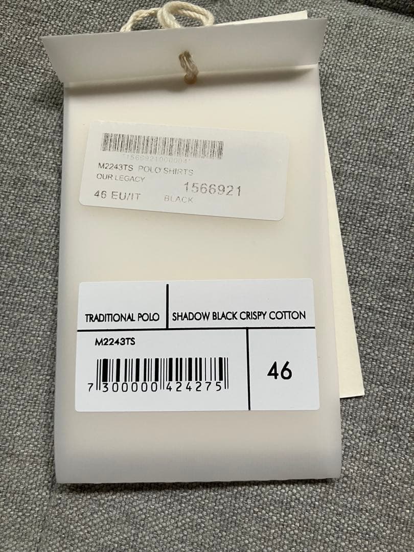 トップス OUR LEGACY traditional polo