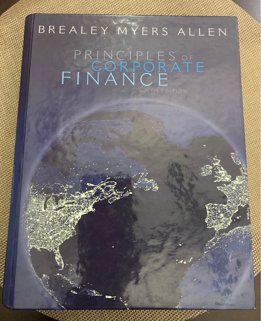 洋書 Principles of Corporate Finance