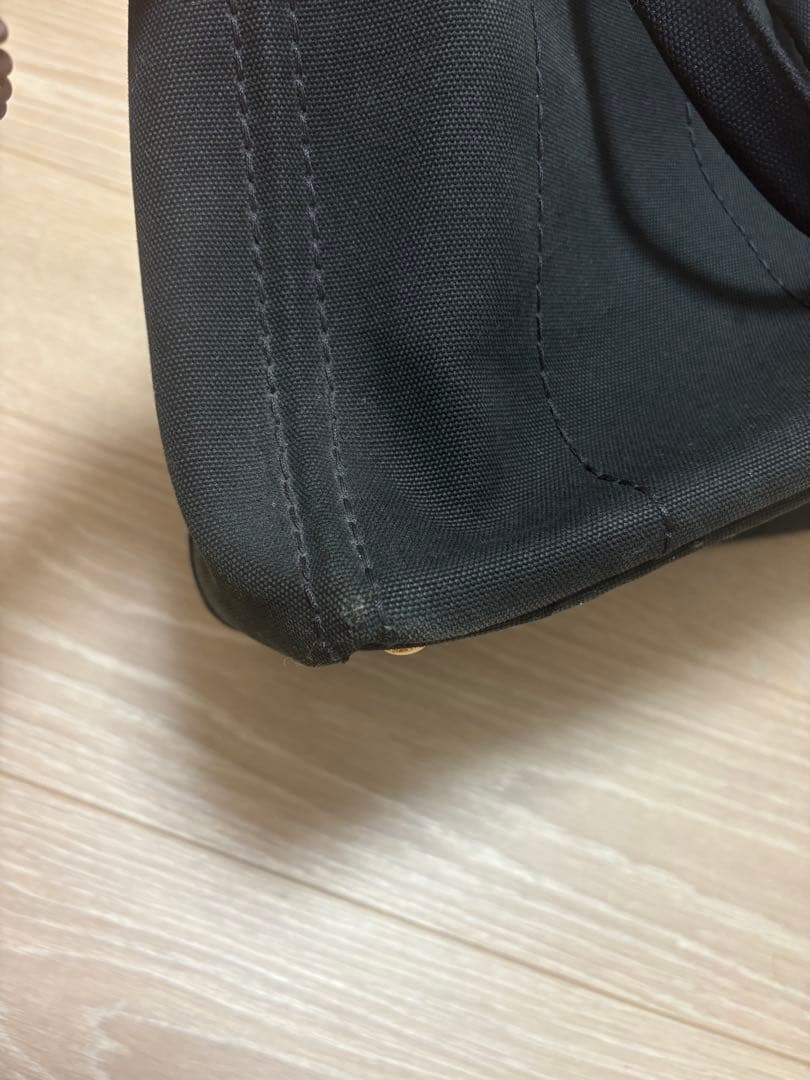 PRADA カナパ　ブラック トートバッグ