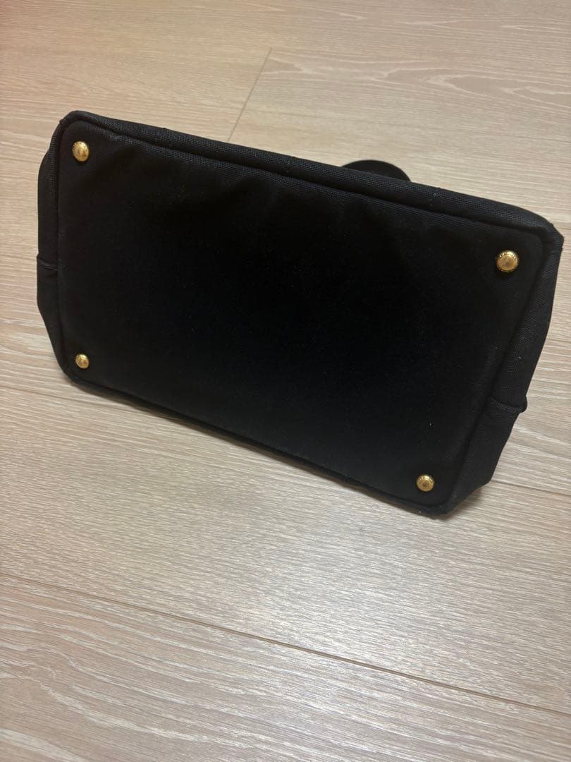 PRADA カナパ　ブラック トートバッグ