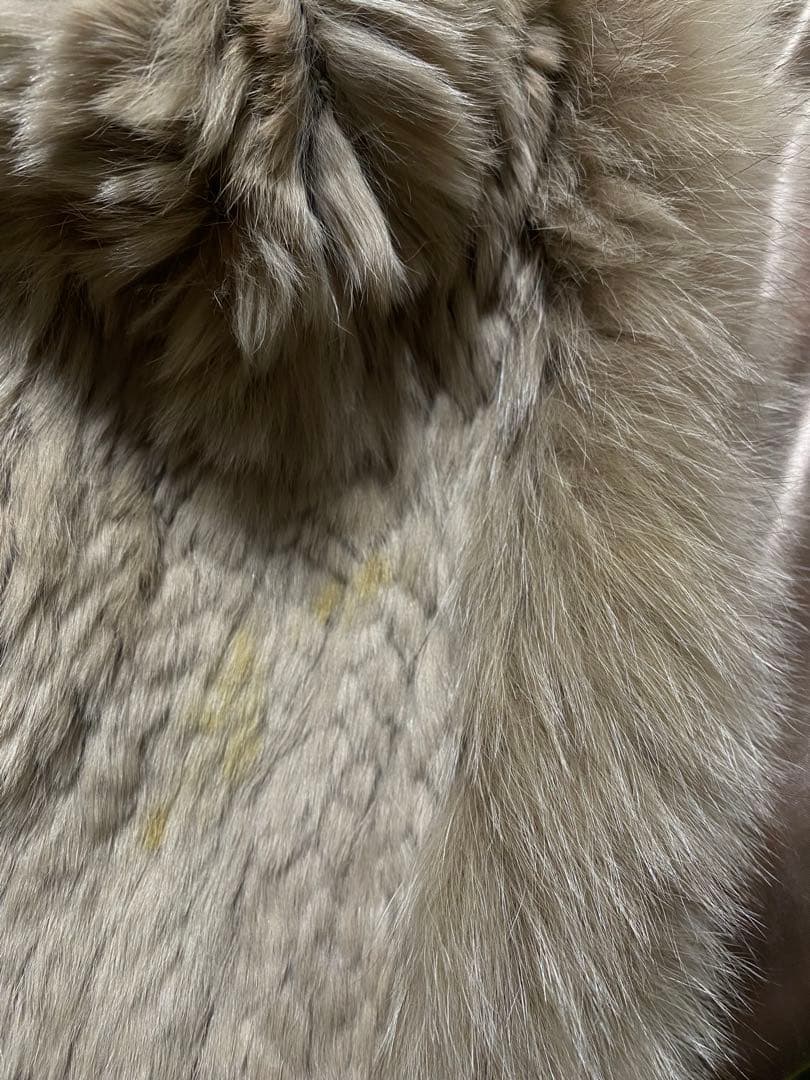 グレースコンチネンタル　ファー　フード　毛皮　コート　フリル袖　ベージュ