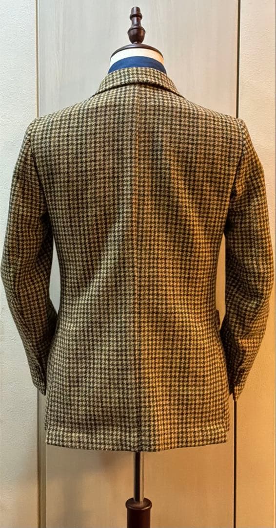 De Petrillo チェック柄 テーラードジャケット　44