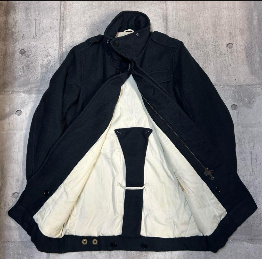 99aw archive prada wool design coat プラスポ