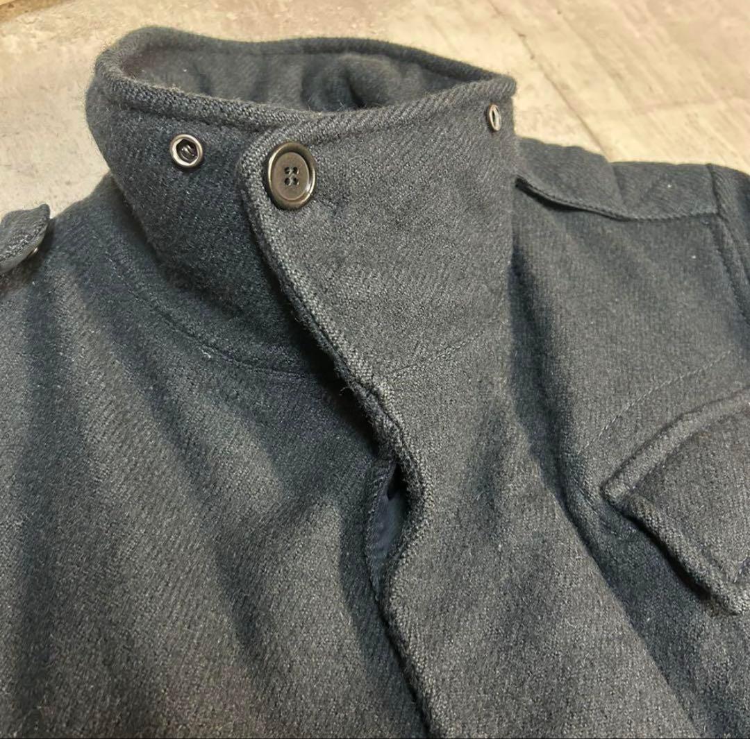 99aw archive prada wool design coat プラスポ