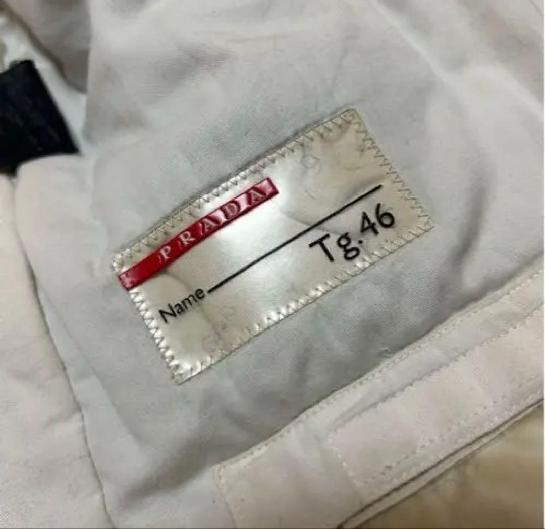 99aw archive prada wool design coat プラスポ