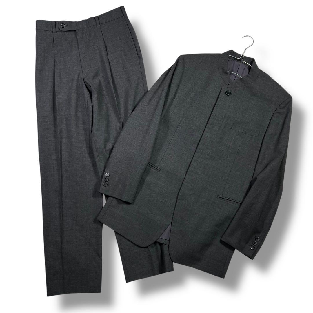 80s isssey miyake men マオカラージャケット セットアップ